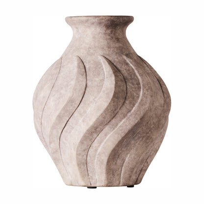 Swirl Small Vase - Gray