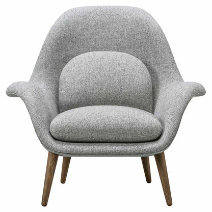 Swoon Lounge Chair - Hallingdal 65, Smoked Oiled Oak