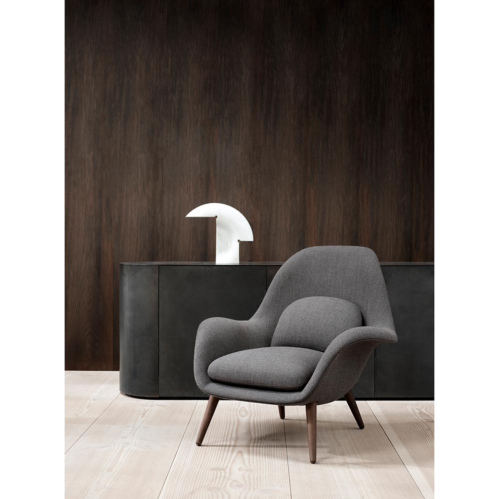 Swoon Lounge Chair - Hallingdal 65, Smoked Oiled Oak