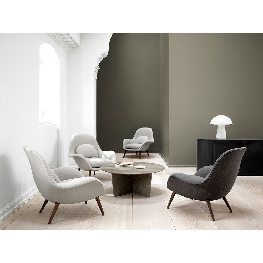 Swoon Lounge Chair - Hallingdal 65, Smoked Oiled Oak