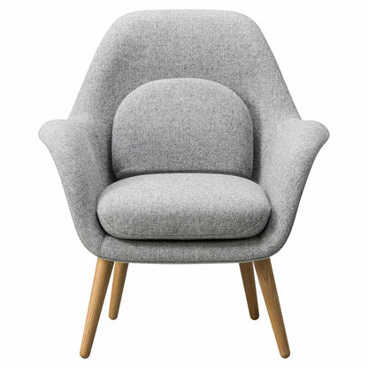 Swoon Lounge Chair Petit - Hallingdal 65 130, Oiled Oak