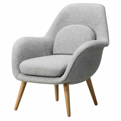 Swoon Lounge Chair Petit - Hallingdal 65 130, Oiled Oak