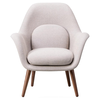 Swoon Lounge Chair Petit - Sunniva 3 717, Lacquered Walnut