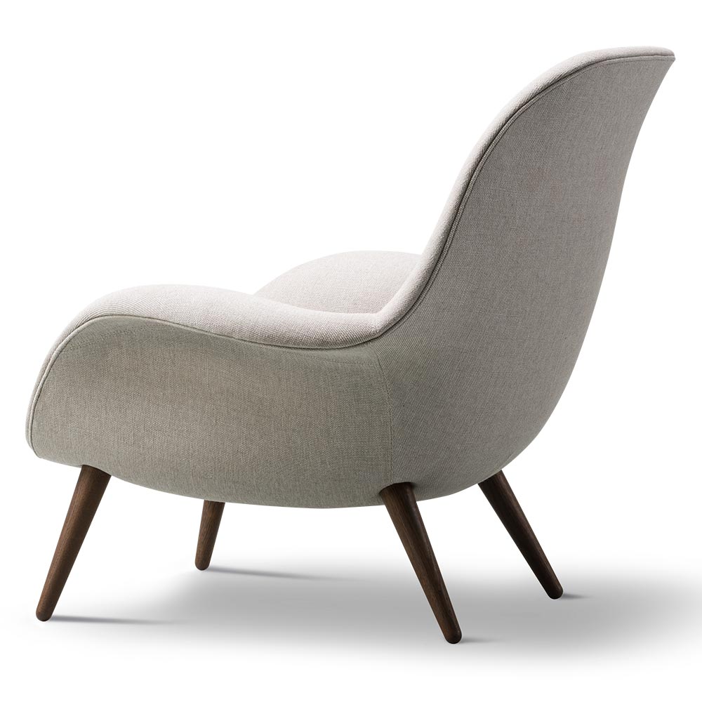 Swoon Lounge Chair - Sunniva 2 717, Oak Smoked Stained Lacquered