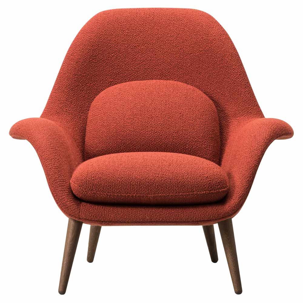 Swoon Lounge Chair - Wood Base