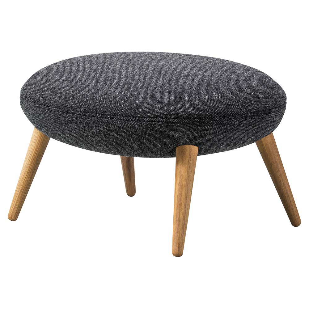 Swoon Ottoman - Hallingdal 65, Lacquered Oak