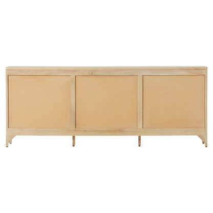 Sydney 9 Drawer Dresser - Natural Cane