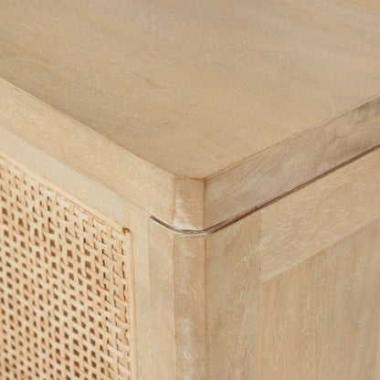 Sydney 9 Drawer Dresser - Natural Cane