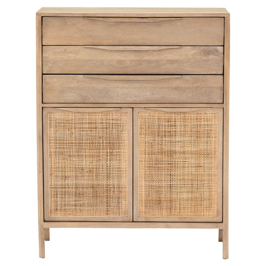 Sydney Tall Dresser - Natural Mango