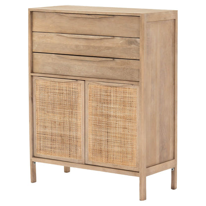 Sydney Tall Dresser - Natural Mango