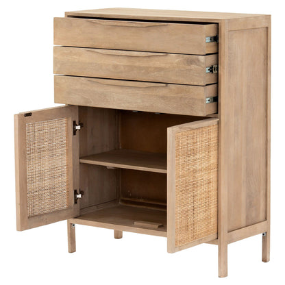 Sydney Tall Dresser - Natural Mango