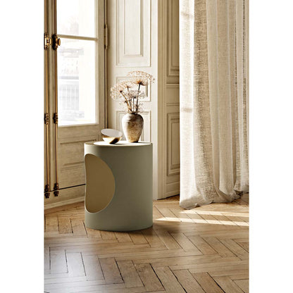 Tabl Side Table - Gray Beige