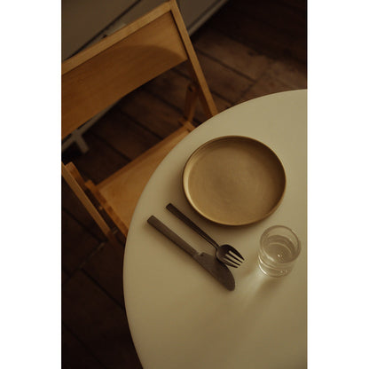 Table 57 - 27.56"W, White, Stainless Steel