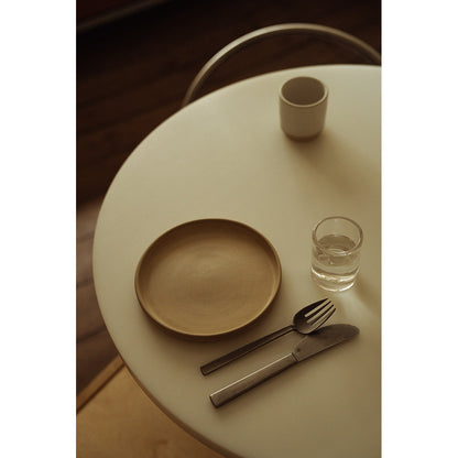 Table 57 - 27.56"W, White, Stainless Steel