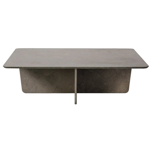 Tableau Square Coffee Table - Dark Atlantico Limestone