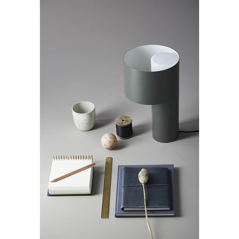 Tangent Table Lamp - Forest Green