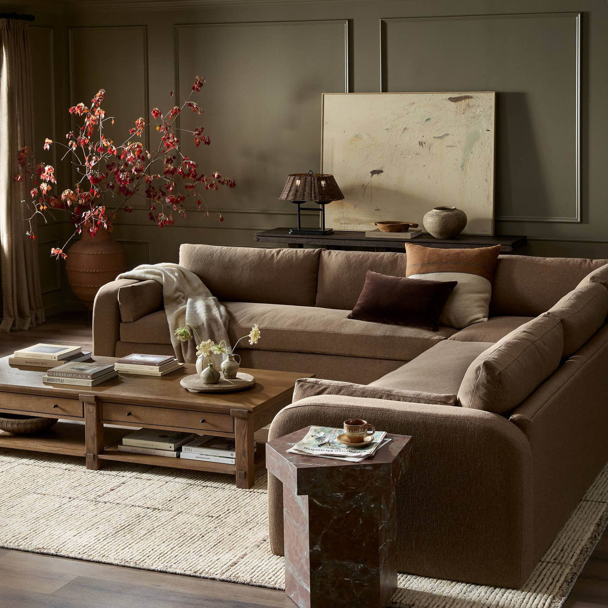Tate 3Pc Sectional - Antwerp Cafe
