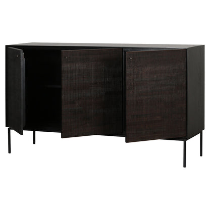 Grooves Sideboard - 3 Doors, Teak