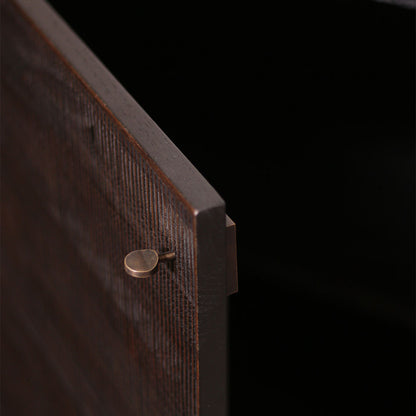 Grooves Sideboard - 3 Doors, Teak