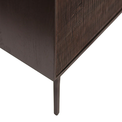 Grooves Sideboard - 3 Doors, Teak