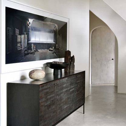 Grooves Sideboard - 3 Doors, Teak