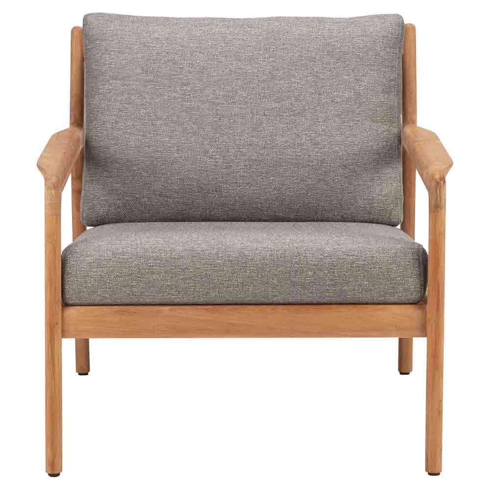 Teak Jack Outdoor Lounge Chair - Mocha