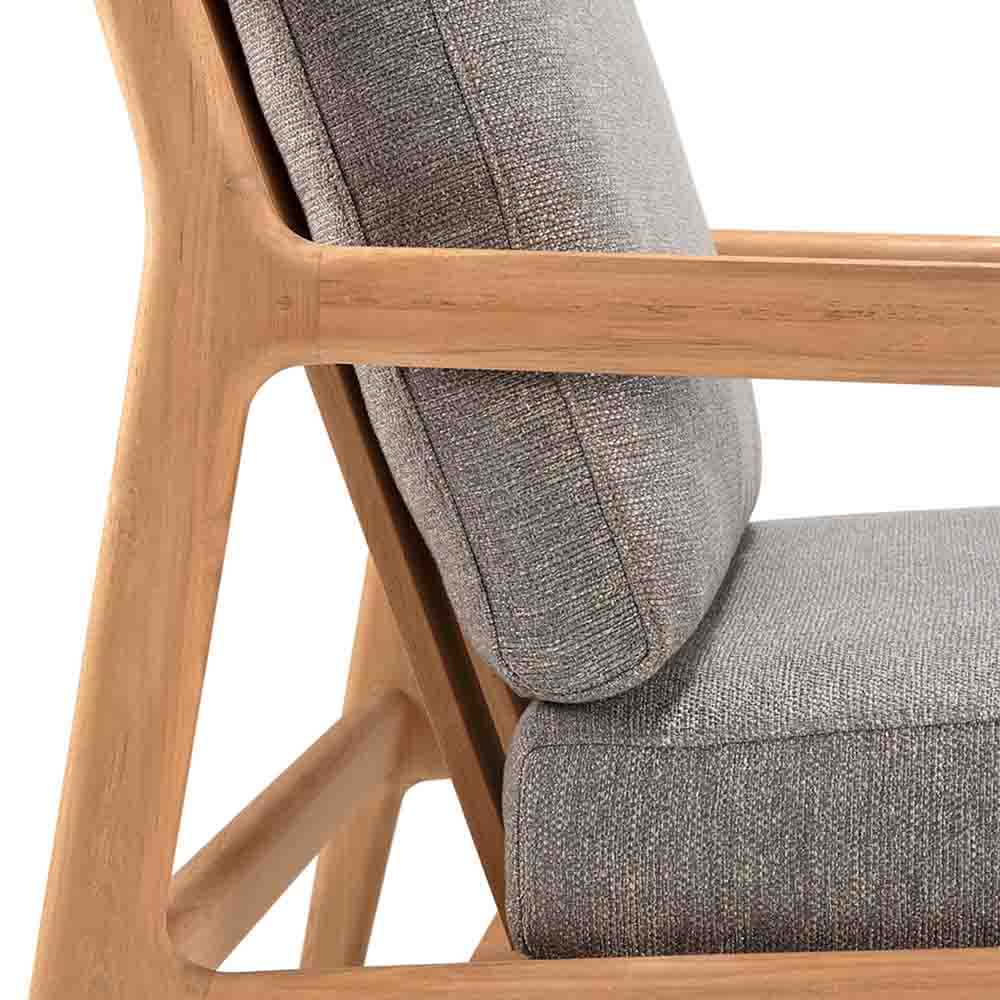 Teak Jack Outdoor Lounge Chair - Mocha