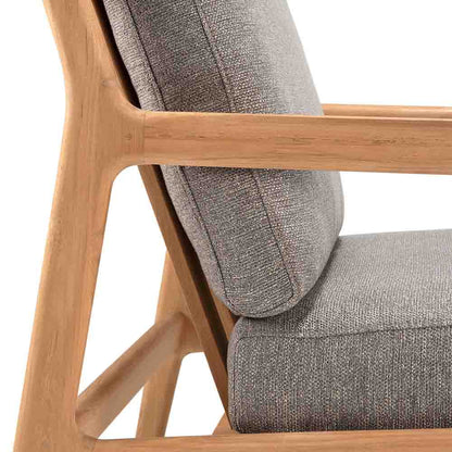 Teak Jack Outdoor Lounge Chair - Mocha