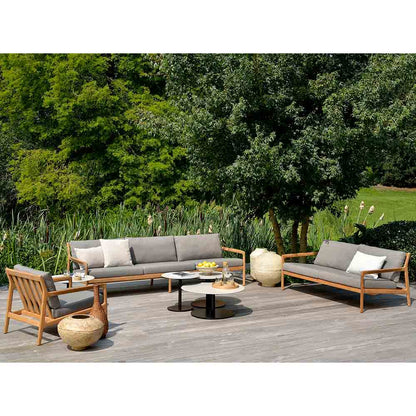 Teak Jack Outdoor Lounge Chair - Mocha