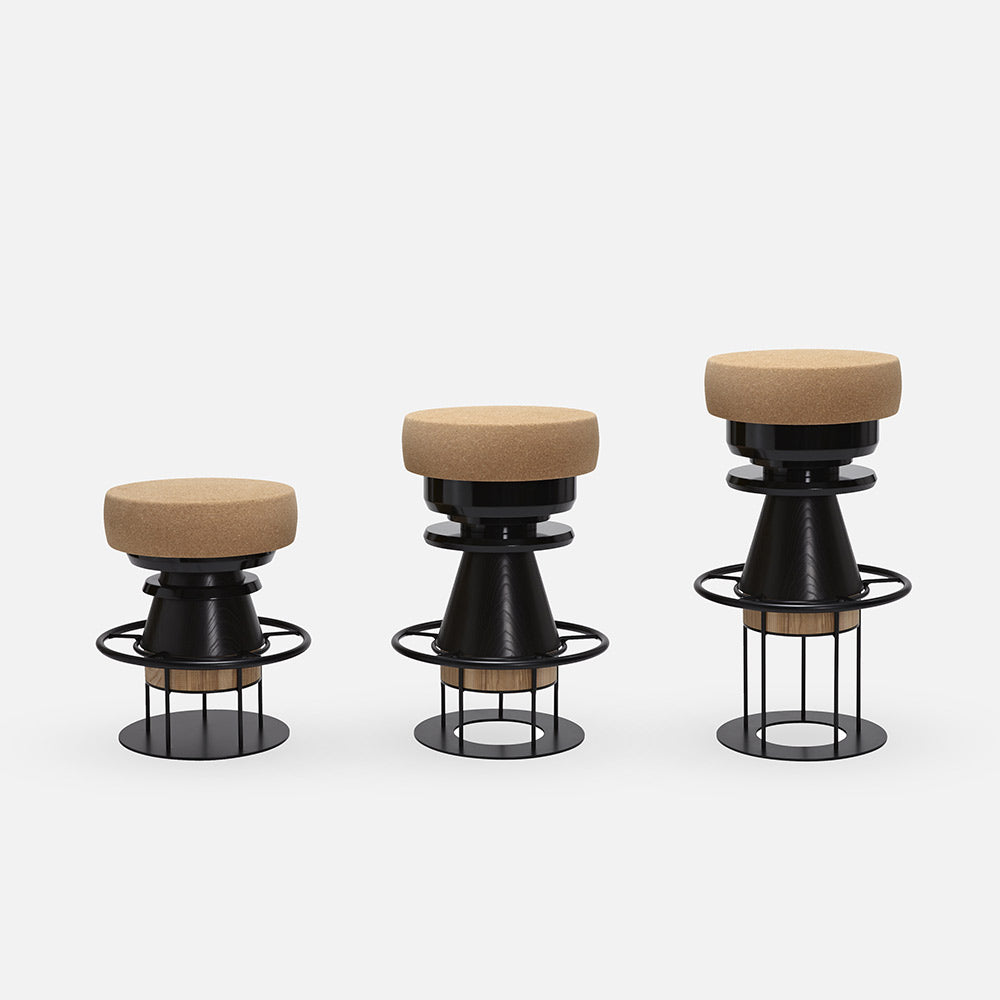 Tembo Counter Stool - Black