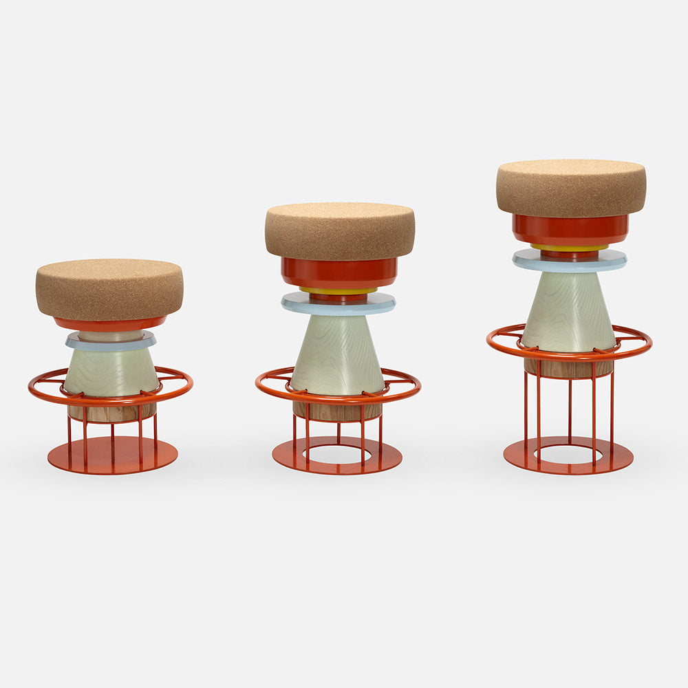 Tembo Stool - Multicolor