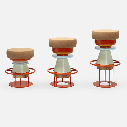 Tembo Stool - Multicolor