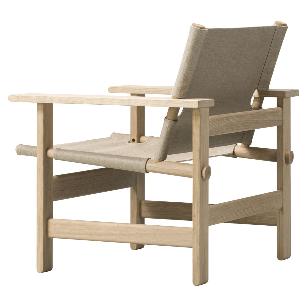 The Canvas Chair - Natural Canvas, Oak Frame