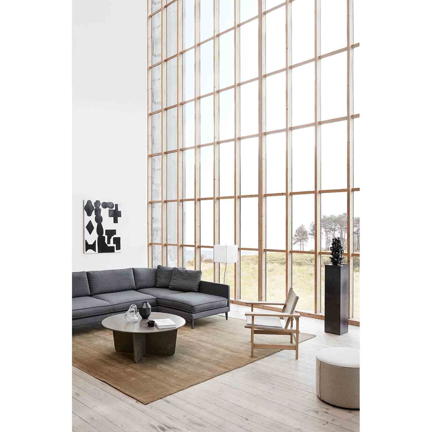 The Canvas Chair - Natural Canvas, Oak Frame