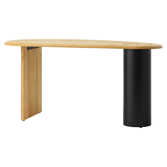 The Eclipse Desk - Natural Oak
