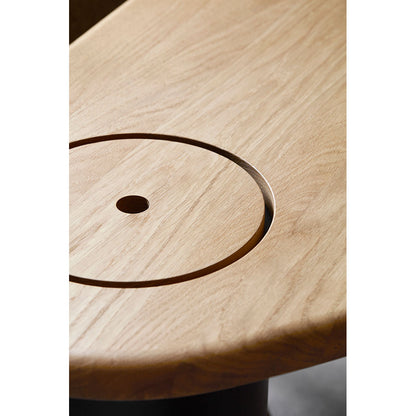 The Eclipse Desk - Natural Oak