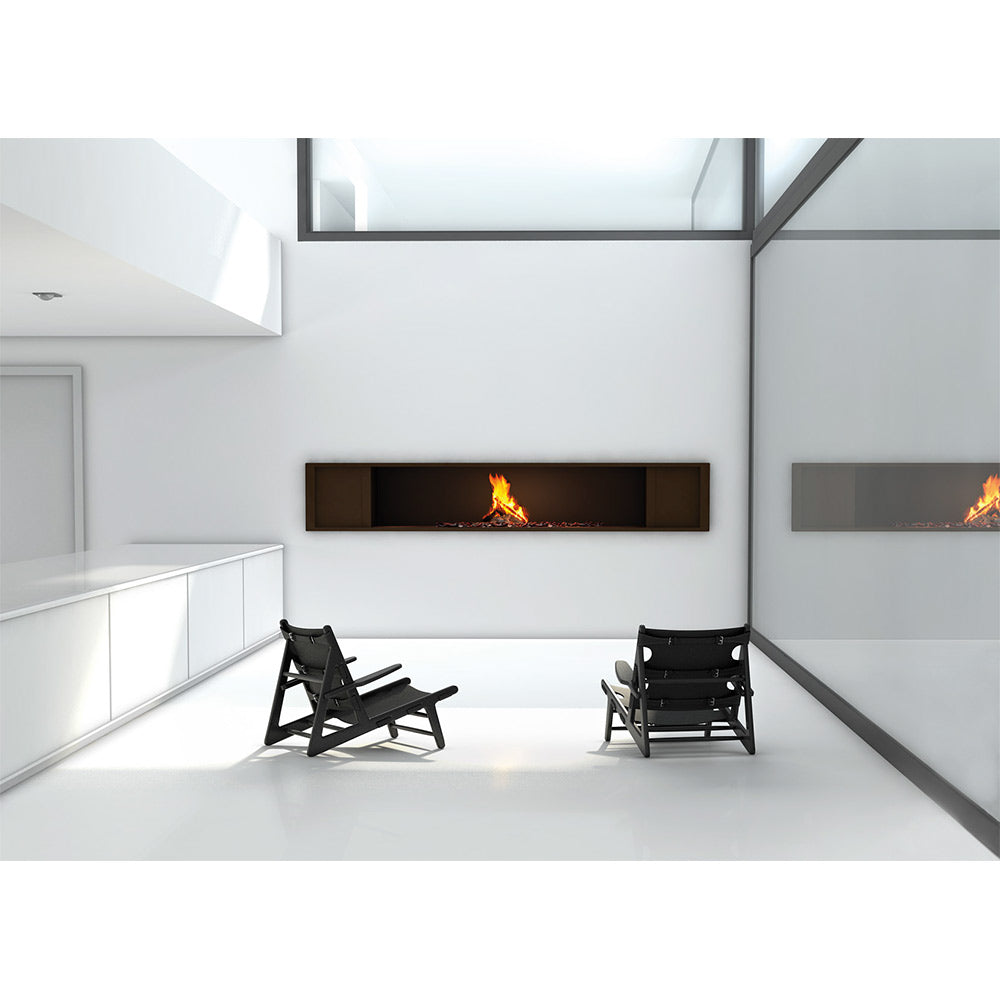 The Hunting Lounge Chair - Black Leather