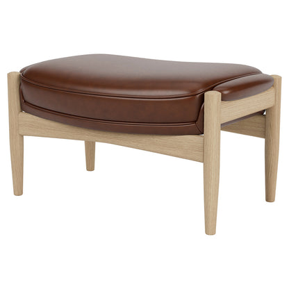 The Seal Ottoman - Natural Oak