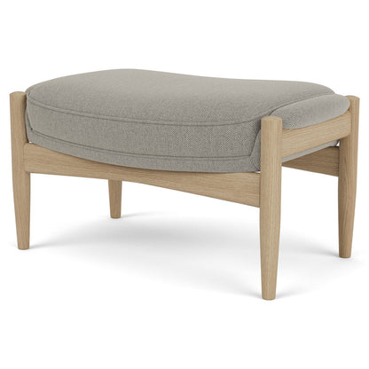 The Seal Ottoman - Natural Oak