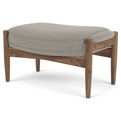 The Seal Ottoman - Walnut