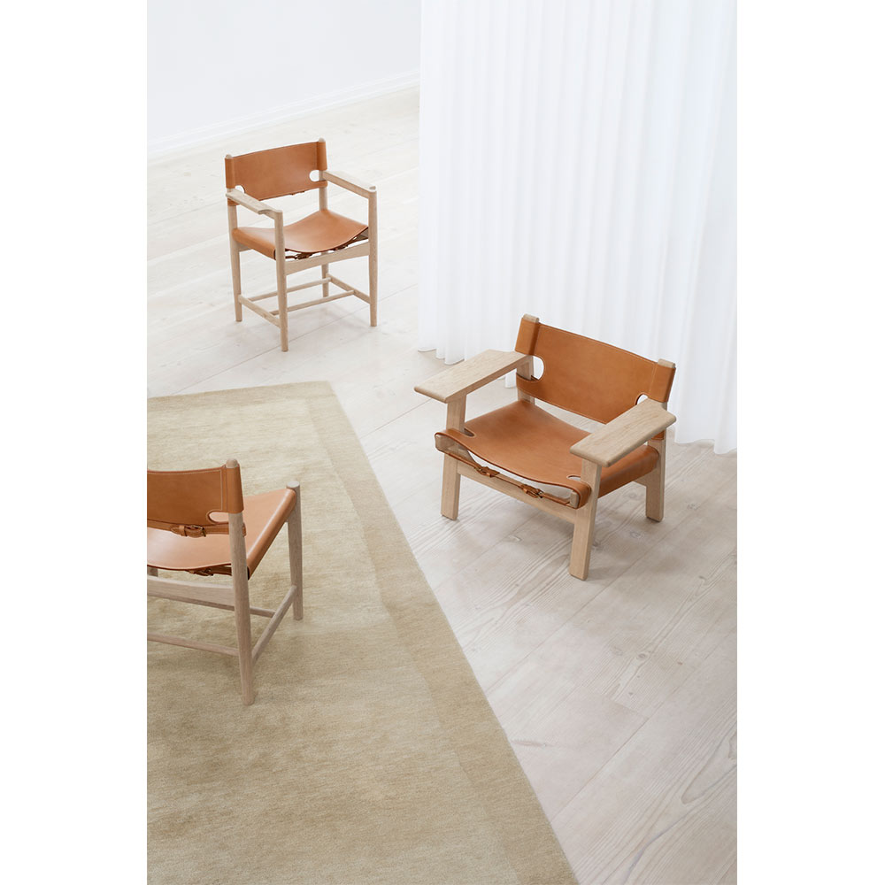 The Spanish Armchair - Natural Leather