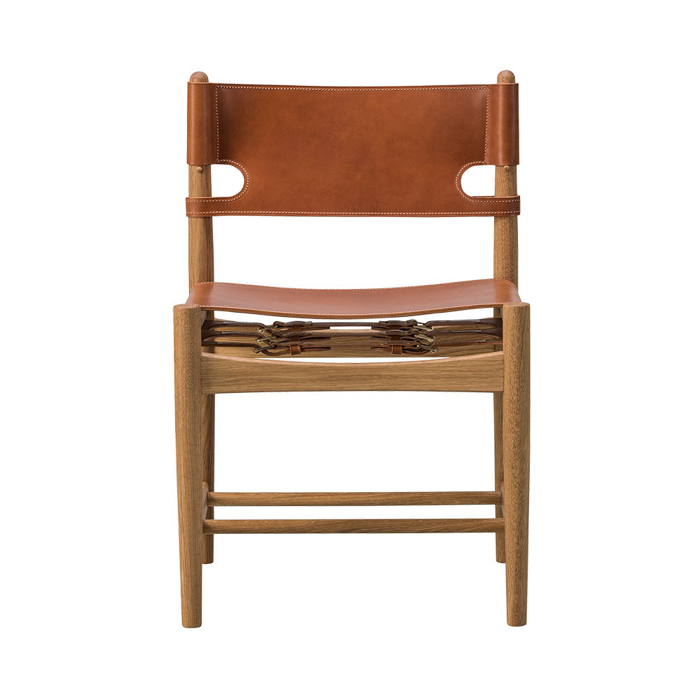 The Spanish Dining Chair - Cognac Leather