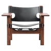 Black Saddle Leather, Walnut Oiled