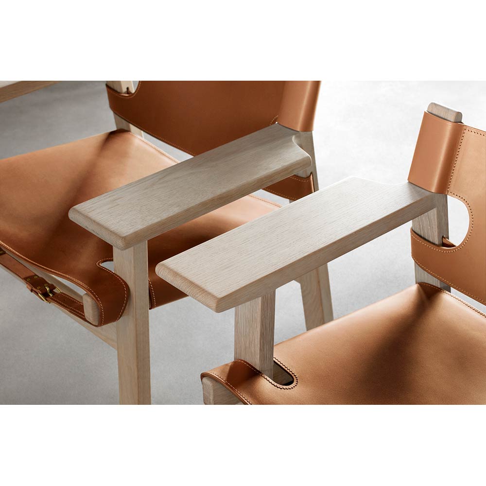 The Spanish Lounge Chair - Natural Leather