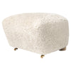Off White Sheepskin, Natural Oak
