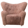 Sahara Sheepskin, Dark Stained Oak