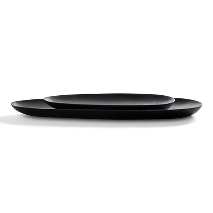 Thin Oval Boards - Black Mahogany