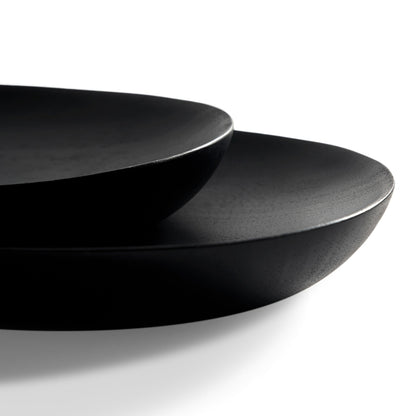 Thin Oval Boards - Black Mahogany