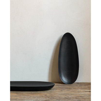 Thin Oval Boards - Black Mahogany