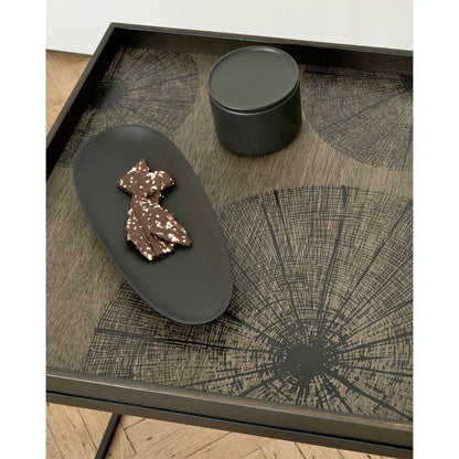 Thin Oval Boards - Black Mahogany